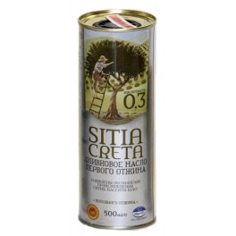 Extra panenský olivový olej Sitia Creta 0,3% 500ml