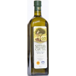 Olivový olej extra panenský Sitia 0,3% 1L sklo